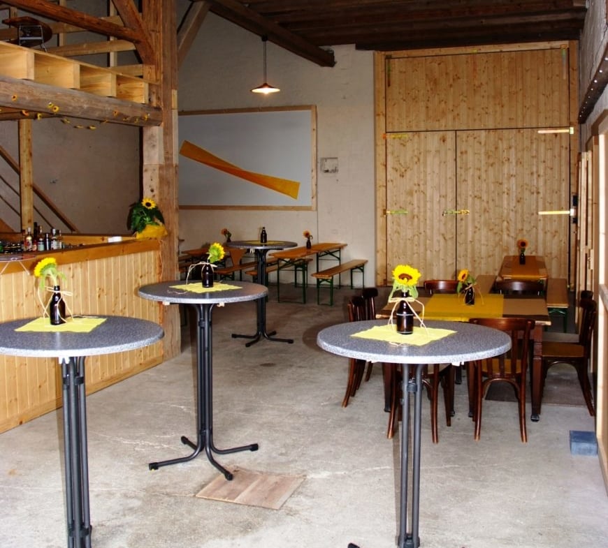 Stilvoll, rustikale Kulturscheune auf dem Maifeld