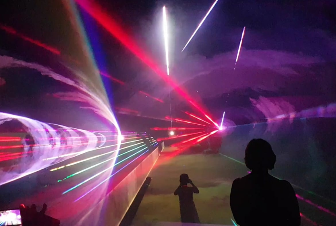 Lasershow zur Hochzeit