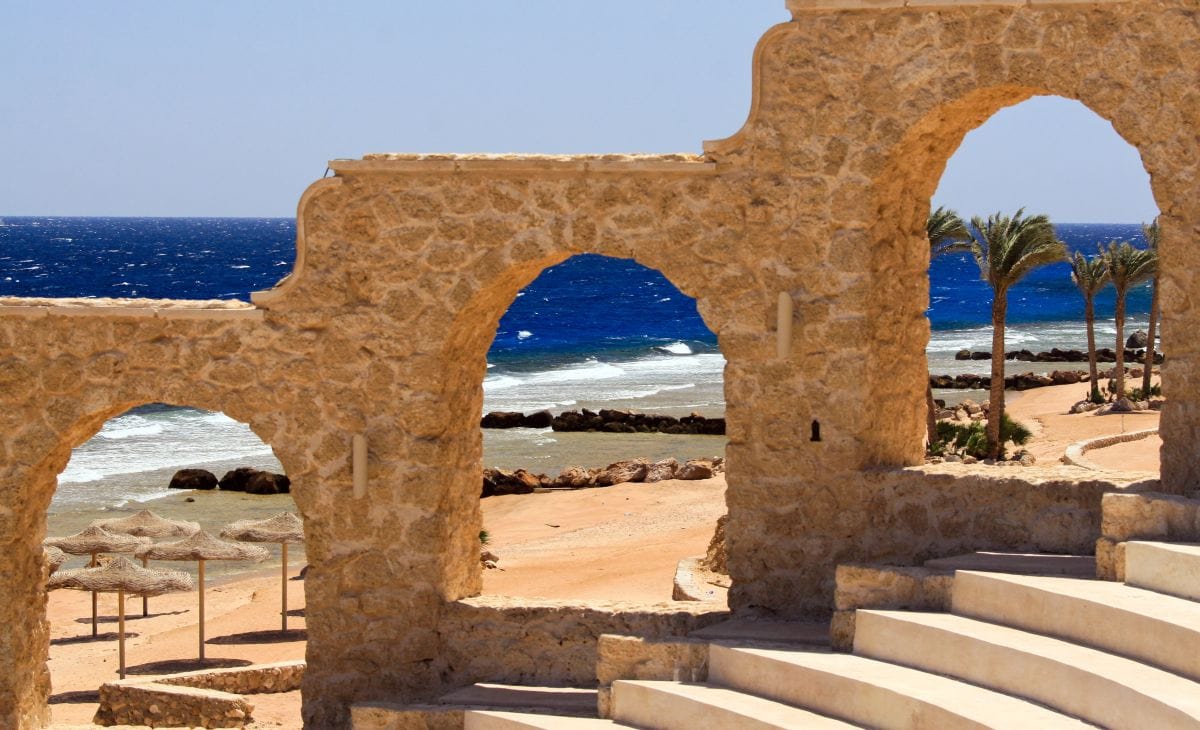Strand in Ägypten