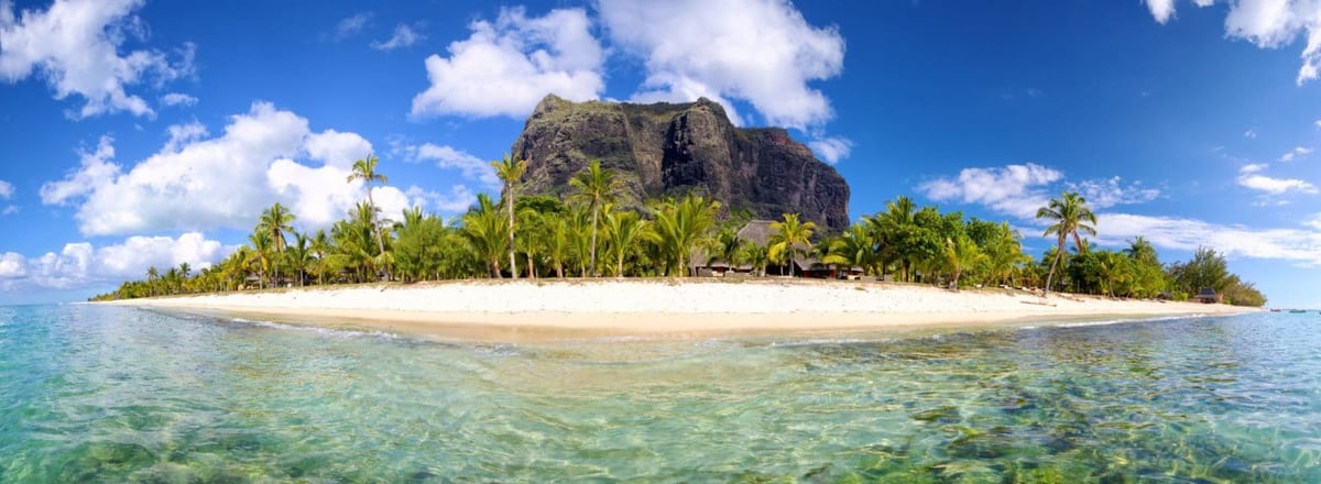 Strand auf Mauritius
