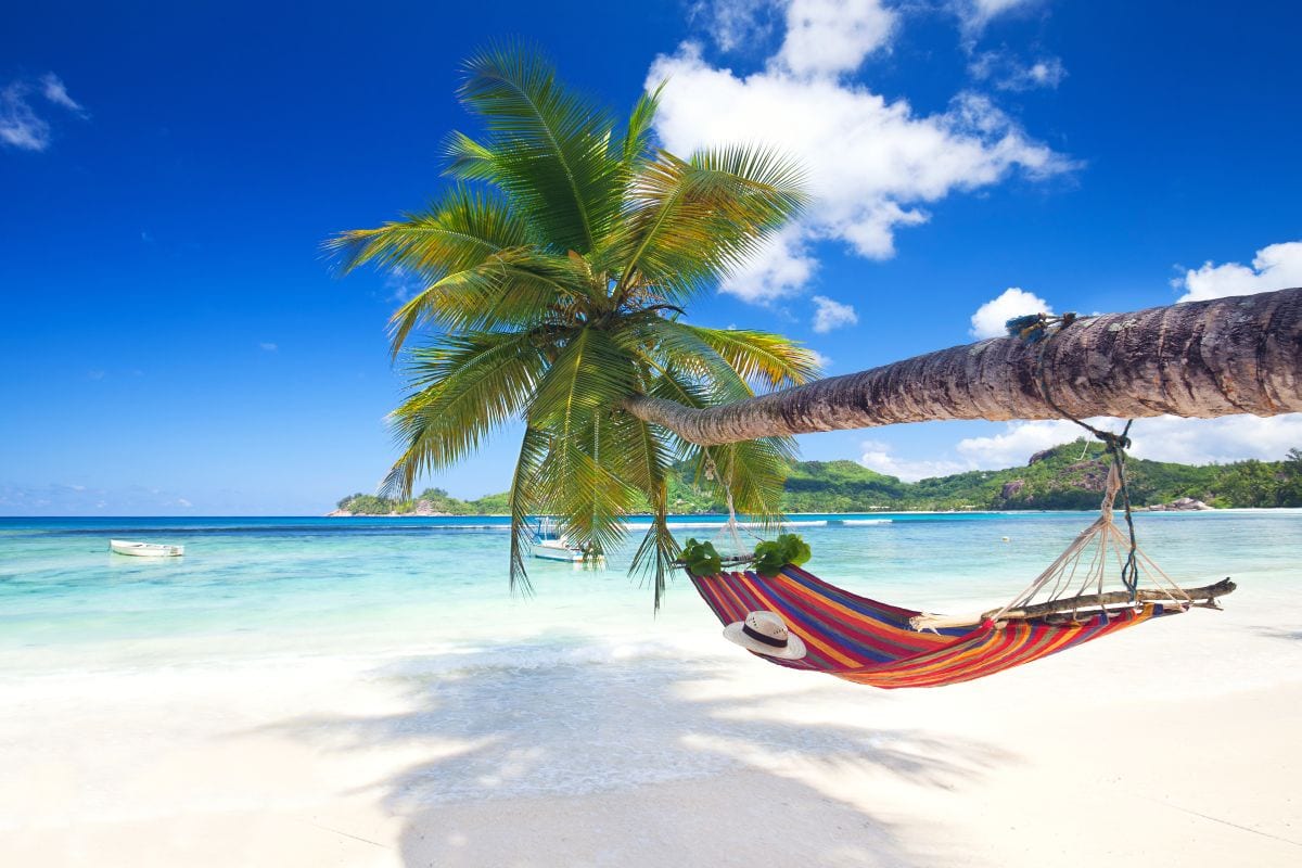 Strand auf den Seychellen