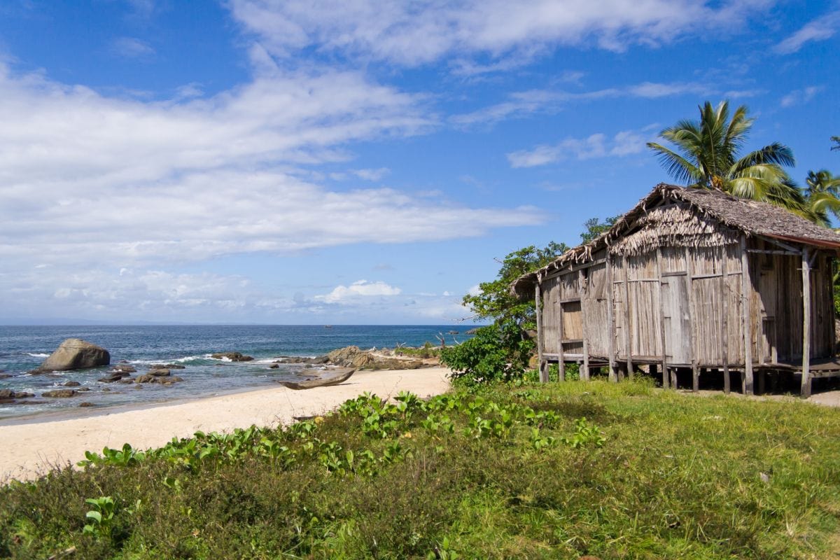 Strand in Südafrika