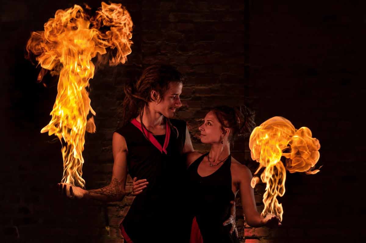 Swing-Feuershow