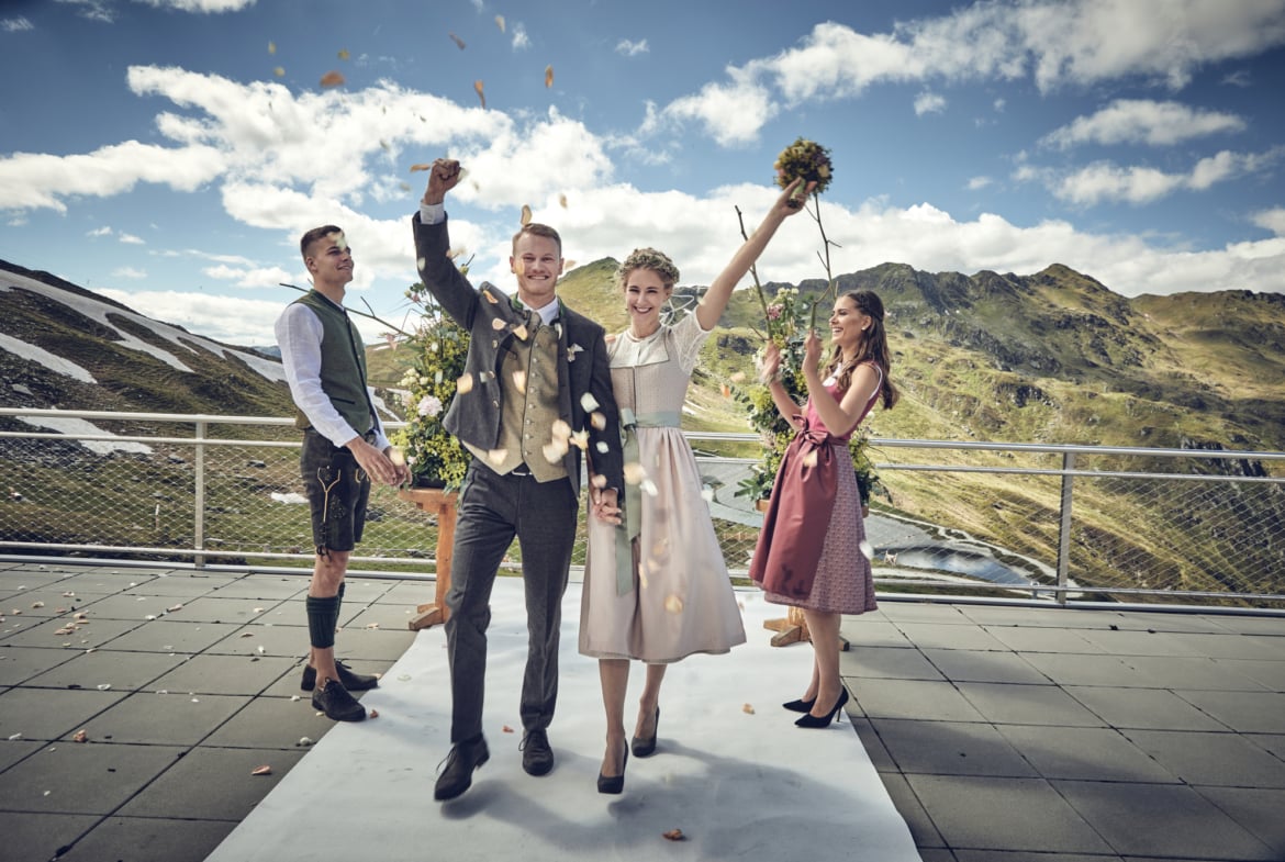 MY ALPENWELT Resort****S – Hochzeit am Berg|auf über 1.600m