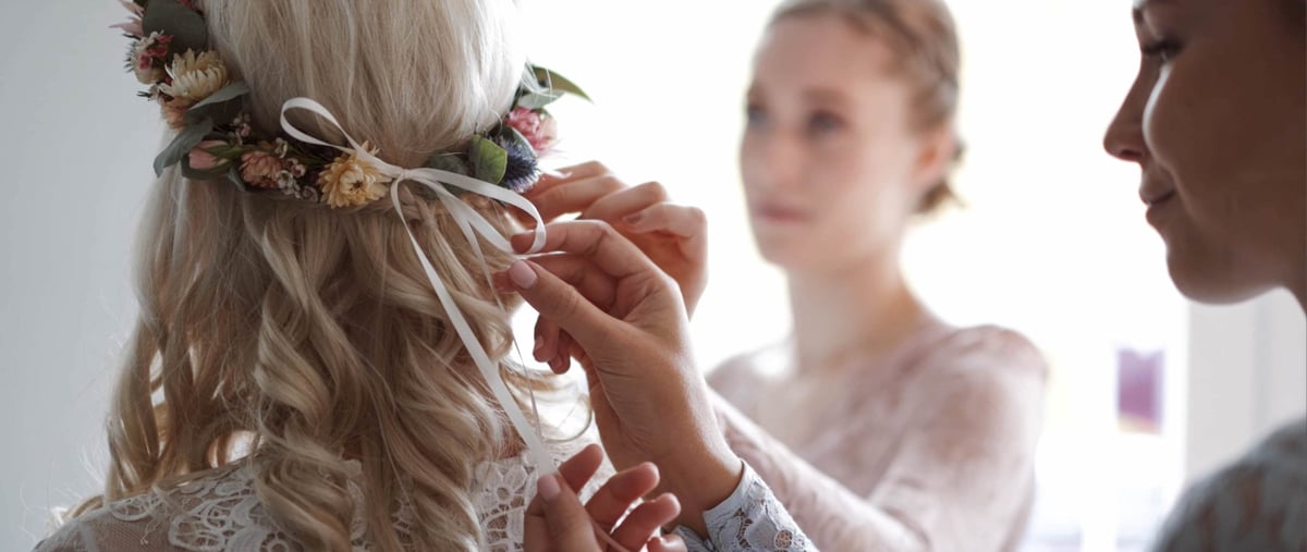 braut-blumenkranz