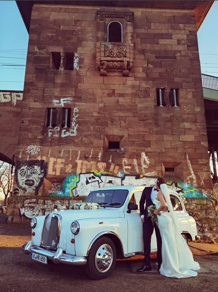 Hochzeitsautos in weiss – London Taxi – Wedding Rolls Royce