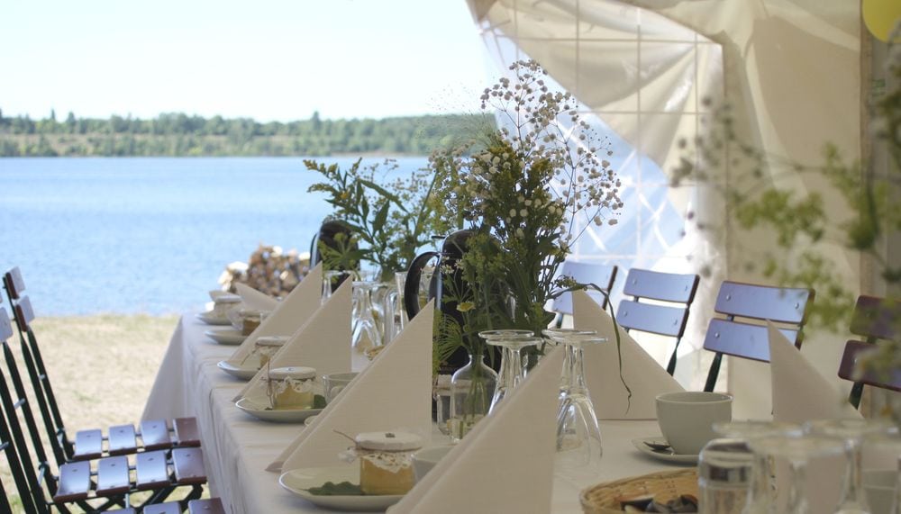 Feiern am Schladitzer See (Hochzeit, Geburtstag, Incentive)