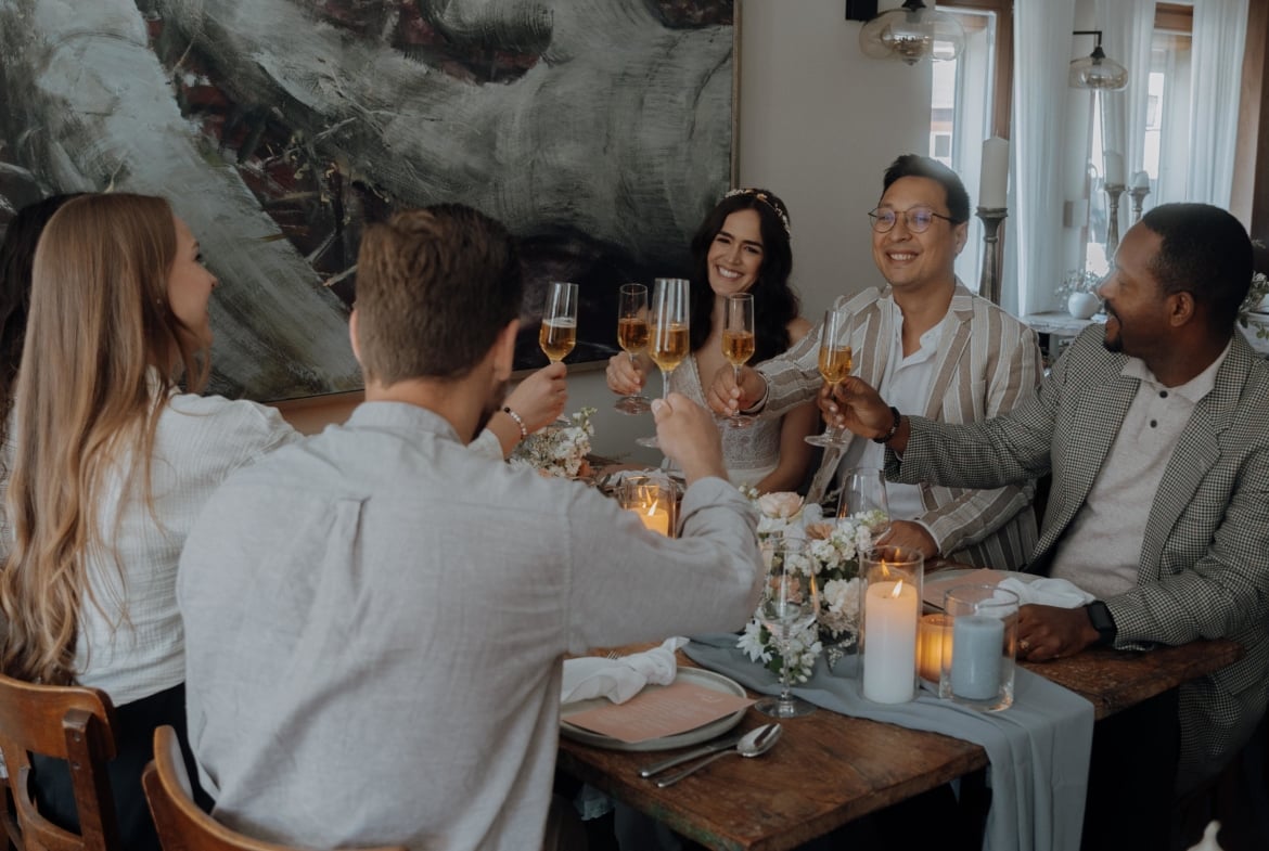 Tiny Wedding inkl. Übernachtungen für ein ganzes Wochenende