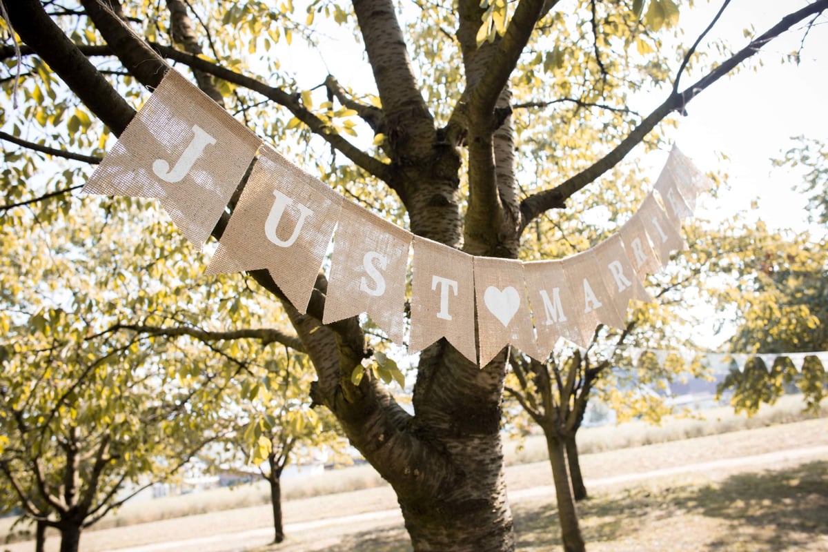 Hochzeit im Weingut