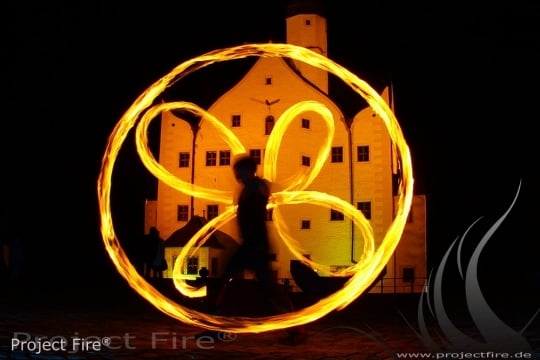 Project Fire Hochzeit Feuershow