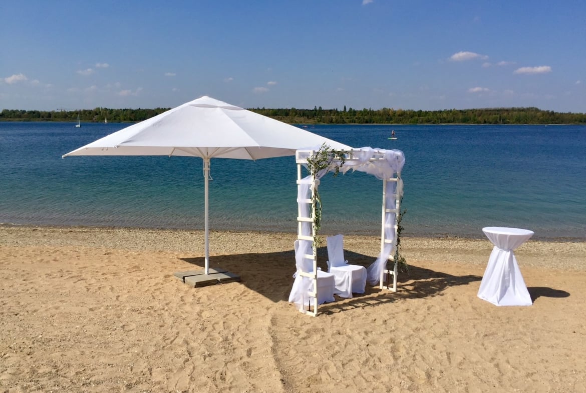 Feiern am Schladitzer See (Hochzeit, Geburtstag, Incentive)