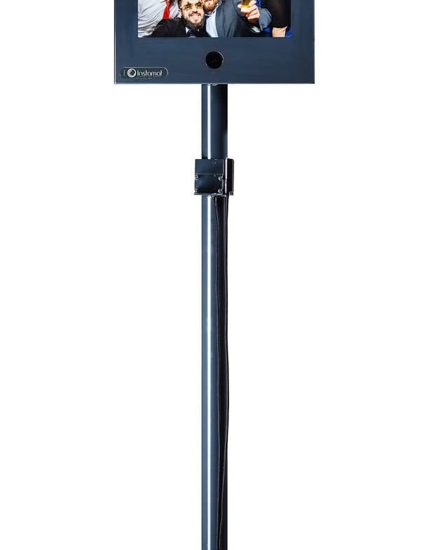Instamat – Premium Fotobox mit großem Bildschirm.