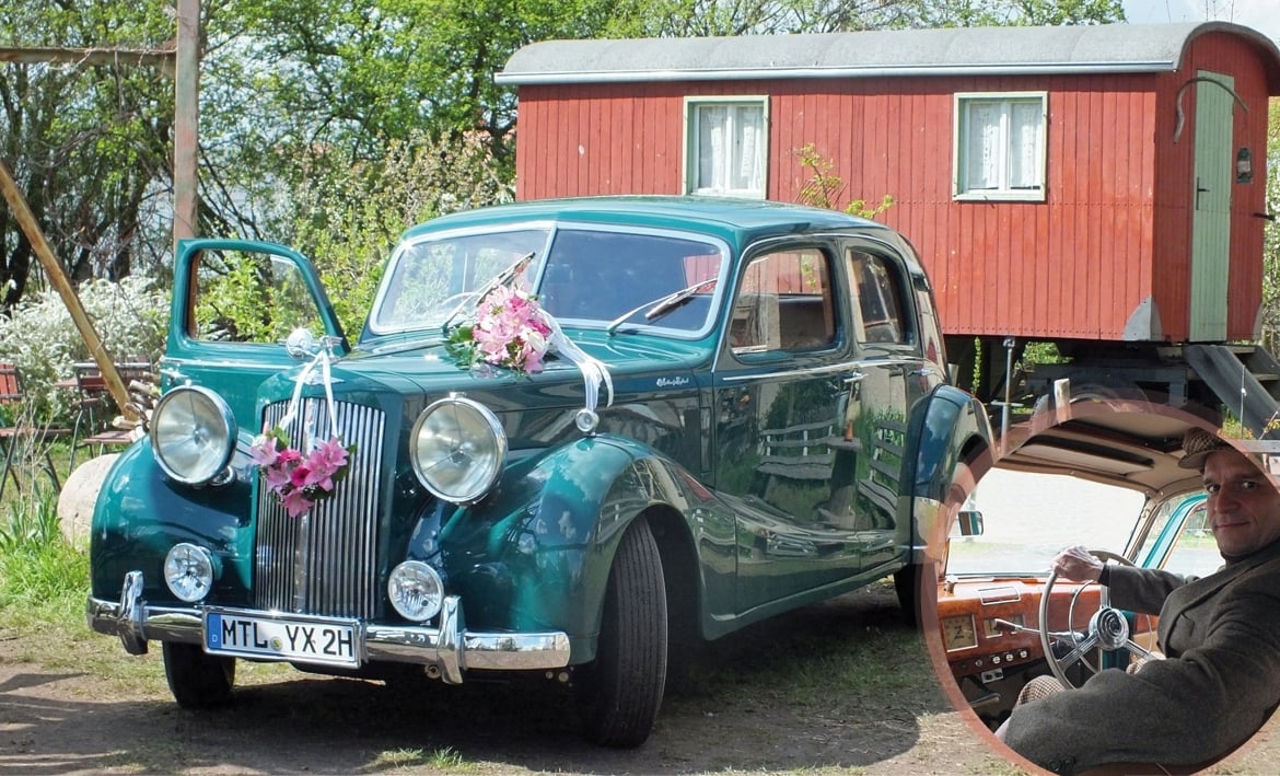 Oldtimer-Miete mit Chauffeuer