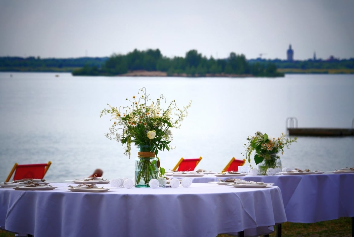 Feiern am Markkleeberger See (Hochzeit, Jubiläum, Incentive)