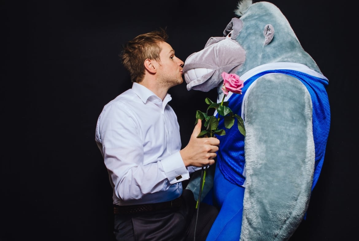 Instamat – Premium Fotobox mit großem Bildschirm.