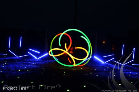 Project Fire Hochzeit Feuershow